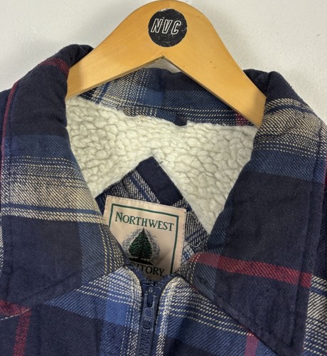 Mens Lumberjack Shirt / Medium / Jacket / Worker / Fleece Lined - Picture 3 of 13