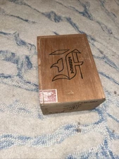 Antique Fosneca Wooden Cigar Box