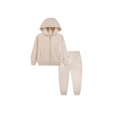 Jordan 2-Piece Outfit 2T Tan Jacket  Pants Sports Theme Zip