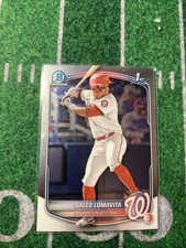 2025 Bowman - Chrome Prospects Caleb Lomavita #BCP-120 (RC)