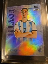 2023 Topps World Champions Argentina Juan Foyth 8/49 Numbered Parallel