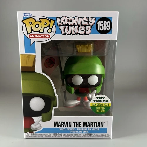 Funko Pop Looney Tunes Marvin The Martian #1589 SDCC 2024 Toy Tokyo Exclusive LE