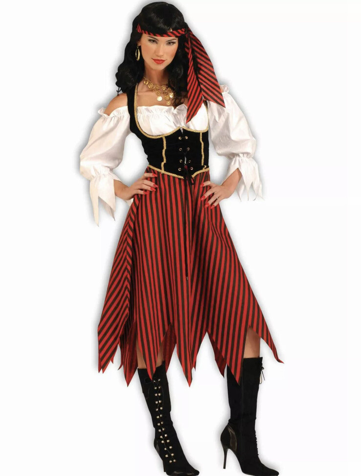 🏴‍☠️Women's Pirate Maiden Costume New In Package