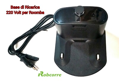 Stazione Di Ricarica IRobot Roomba Con Alimentatore Integrato - Compatibile Tutte Le Serie - Usata