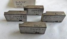 New Set of 4 Vargus Cmf33 Hk10 4005201 D-9/16" 8x36 Standard Chasers Free Ship