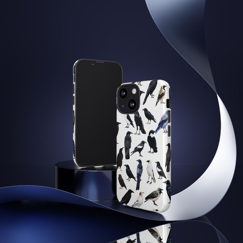Bird Pattern on White - Phone Case for iPhone, Galaxy, Pixel - 第 97/281 張圖片