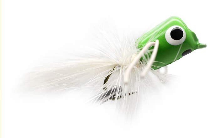 30pcs Dry Fly Files Fishing Lures Poppers Kit Bluegill Bass Panfish Trout Salmon - Image 19