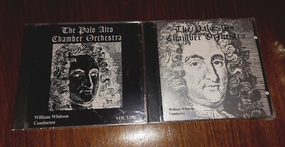 The Palo Alto Chamber Orchestra 2 CD Lot Classical Music Vivaldi Bloch Holst