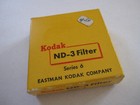 Kodak Nd-3 Filter Series 6 in Plastic Case & original box