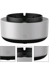 Cenicero Sin Humo con Purificador de Aire Cenicero Electrónico Iones Negativos Hogar