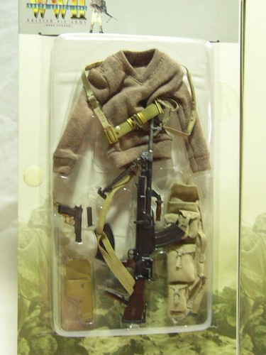 Dragon WWII - British 8th Army - 12" Figure - Bren Gunner Martin - 1/6 - 2003 - Picture 2 of 7