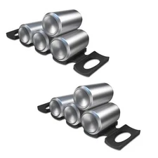 Silicone Bottle Stacking Mat Set of 2 - Refrigerator Organizer Holder Rack to...