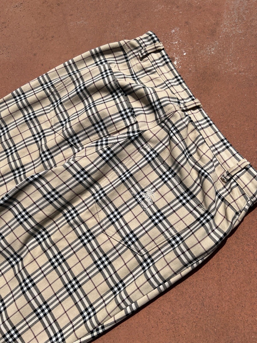 Burberry London Vintage Nova Check Plaid Trousers Pants | eBay