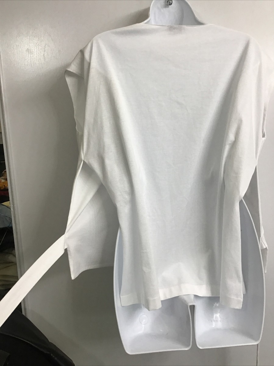 ⭐️極美品⭐️ガブリエルシャネル　デカプリントロゴ　Tシャツ　長袖　白　38 CHANEL シャネル ロゴ プリント 長袖シャツ トレーナー ホワイト
