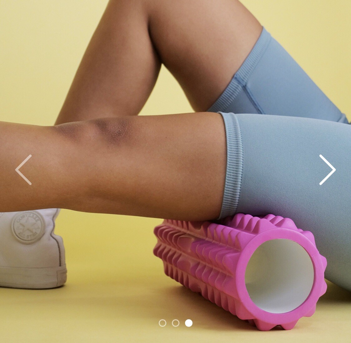 Shreddy Foam roller by B_ND (pink) UK