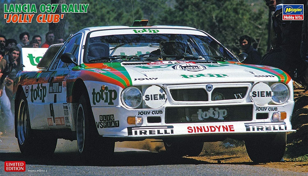 Hasegawa 1/24 Model kit Lancia 037 Rally Jolly Club from Japan