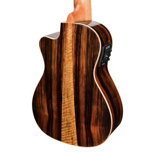 Martinez Southern Belle 6-Series Spruce Top Electric Cutaway Concert Ukulele - Picture 5 of 11