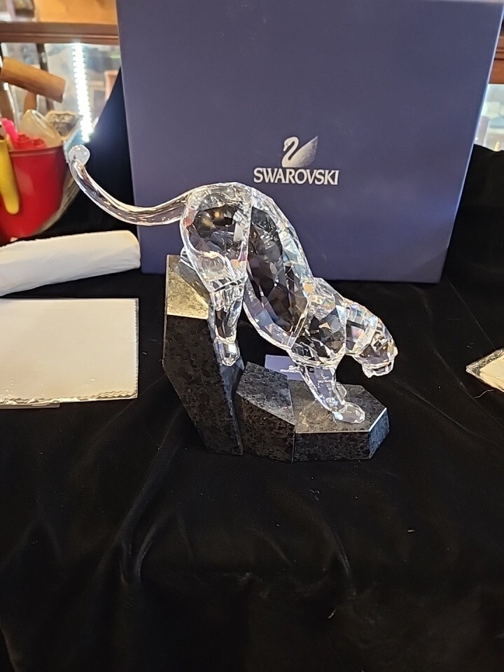 SWAROVSKI SOULMATES – PANTHER CLEAR 874337 / 5155678, RETIRED 2011