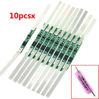 10pcs 3A BMS protection board for 1S 3.7V 18650 Li-ion lithium battery cell.wy