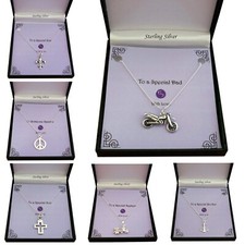 Gift for Godson, Son, Grandson, Dad, Nephew etc. Sterling Silver Chain Necklaces