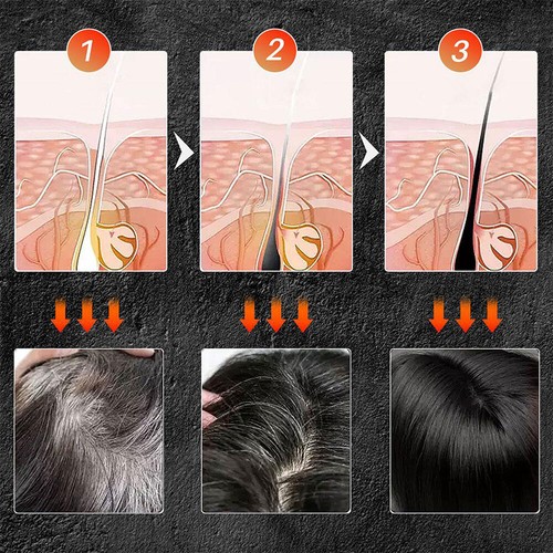 Shampoo Bar Con Copertura Grigio Per Uomo Sapone Nero Oscurante per ψ - Foto 8 di 13