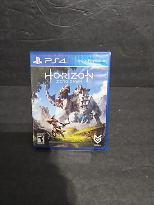 2017 Untested Playstation 4 Horizon Zero Down Rated T For Teen Video Game