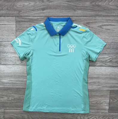 Olympic Games Tech Polo Shirt Anta Sports Women s Medium