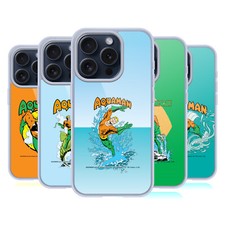 Image of OFFICIAL AQUAMAN DC COMICS FAST FASHION GEL CASE FOR APPLE iPHONE PHONES
