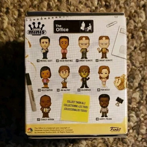 Funko Minis The Office: OSCAR MARTINEZ Vinyl Figure #20NEW Toy Unopened - Image 2 of 2