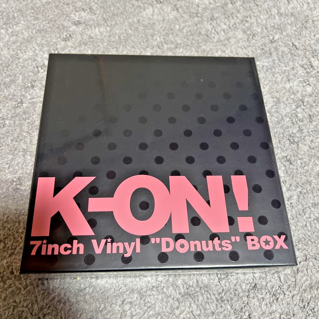 K-ON 7inch Vinyl Donuts Box Analog Record Set Limited Edition from