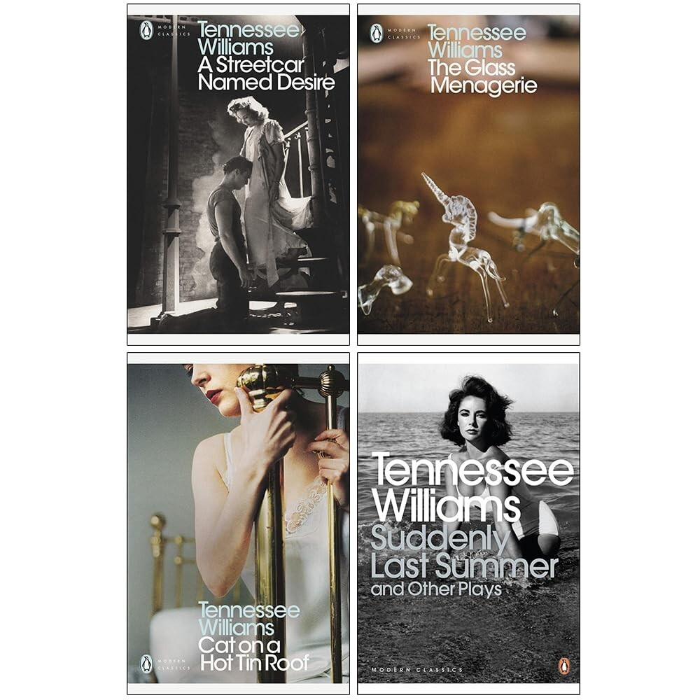 Tennessee Williams Collection 4 Books Set (A Streetcar Named Desire, The Glass )