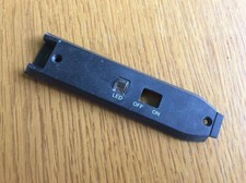 GHD MS4.0 Narrow Plate Hair Straighteners Black Switch Side PCB Cover Plate
