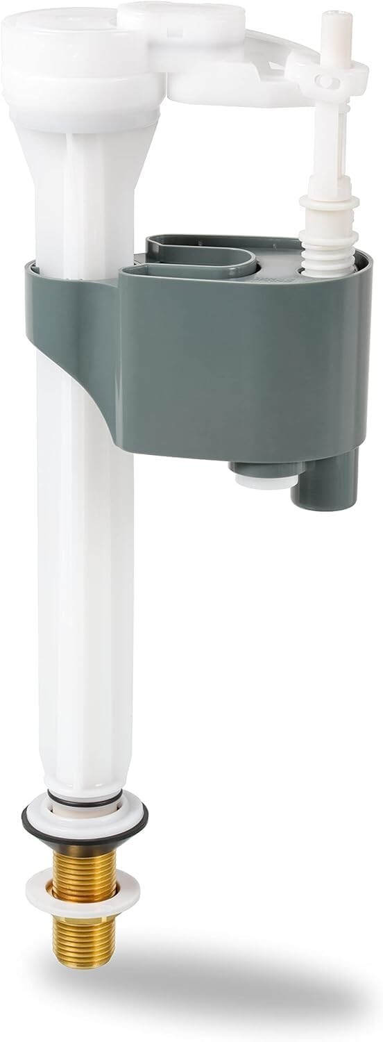 Toilet Cistern Fill Valve Bottom Entry Inlet Valve, Float Valve 1/2"" Brass Tail