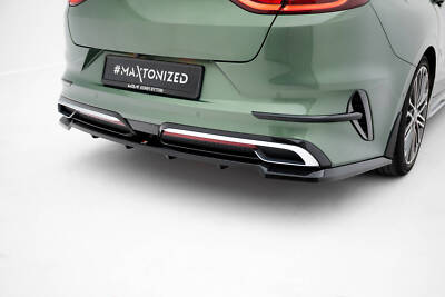Diffusor Heckansatz für Kia Proceed GT-Line Mk1 Facelift schwarz glanz 