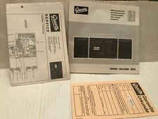 27) Sehr alte Bedienungsanleitung für Stereo-Recorder-304 von Graetz *