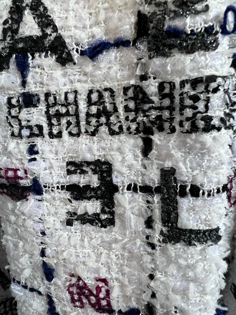 CHANELリボン2ロール白＆黒 CHANELリボン2ロール白＆黒 1440_chanel_black_white_cambon