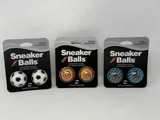* SNEAKER BALLS * FRESH AND CLEAN SCENT ' LOT OF 3 - 2 PACKS ' MIXED PATTERNS