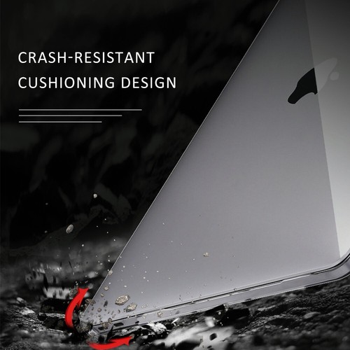 Shockproof Protective, Clear Case Cover for 2022 MacBook Air 13.6inch A2681 M2 - Picture 5 of 12