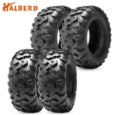 Set 4 25x8-12 25x10-12 ATV Tires 6PR 25x8x12 25x10x12 UTV All Terrain Tubeless