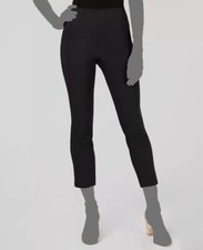  60 INC International Concepts Women's Black Pull-On Skinny Pants Size 2