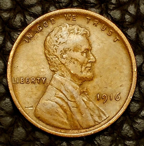 1916-P Lincoln Cent ~ VERY FINE (VF) Condition ~ COMBINED SHIPPING!