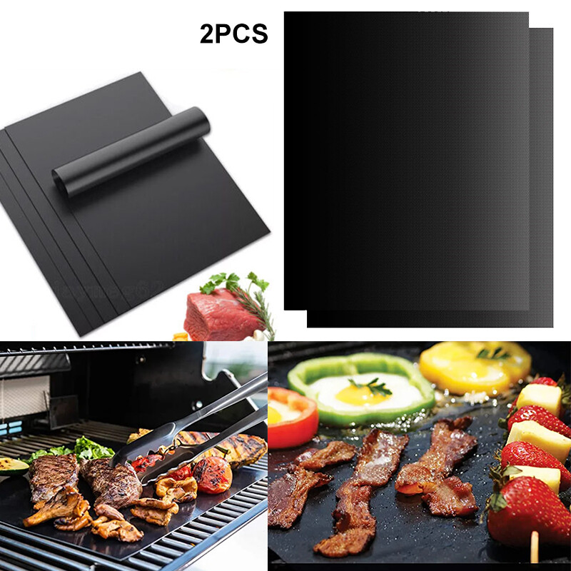Extra Large Grill Mat Set of 2,BBQ Grill Mats Non Stick, Heavy Duty