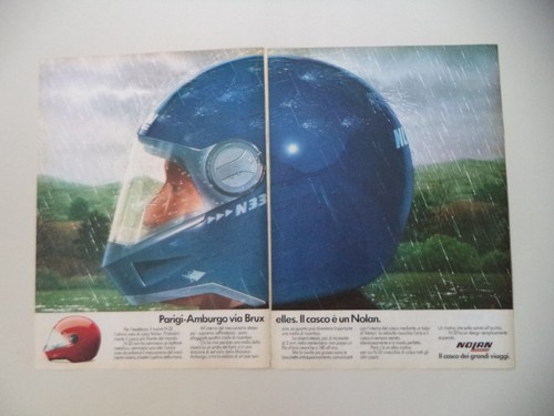 advertising Pubblicità 1983 CASCO HELMET NOLAN N33 N 33 | eBay