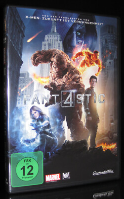 DVD FANTASTIC FOUR (2015) - MARVEL-COMIC-VERFILMUNG - MILES TELLER + JAMIE BELL