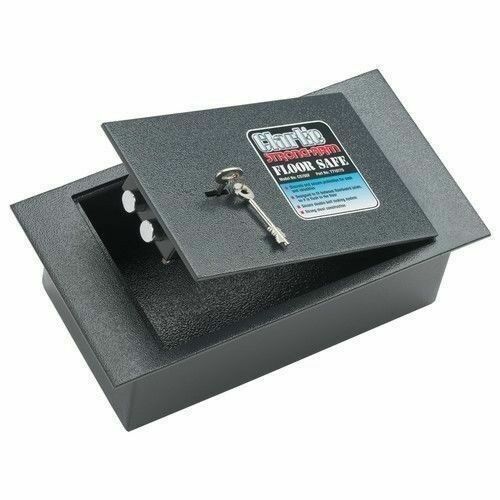 Clarke CS150F 4 LITRE FLOOR KEY SAFE DISCRETE CASH VALUABLE HIDDEN SECURITY
