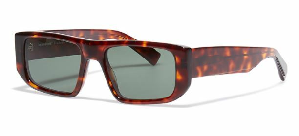 СОЛНЦЕЗАЩИТНЫЕ ОЧКИ BOB SDRUNK MARIO/S 53 02 С ЛИНЗАМИ OCCHIALI SOLE HAVANA ЗЕЛЕНОГО ЦВЕТА