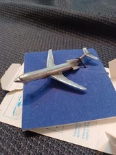SABENA AIRLINES PROMO MINI PEWTER B727-29 FIRST CLASS AIRPLANE