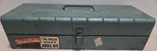 Vintage Black & Decker 1/4 Inch Utility Drill Kit Metal Toolbox Made In USA