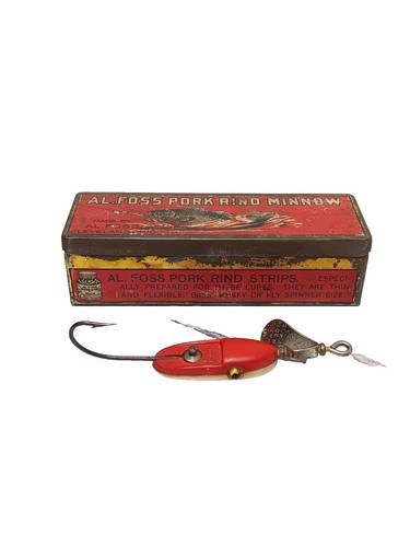 VINTAGE AL&W JEWELLED WATERWITCH FISHING LURE