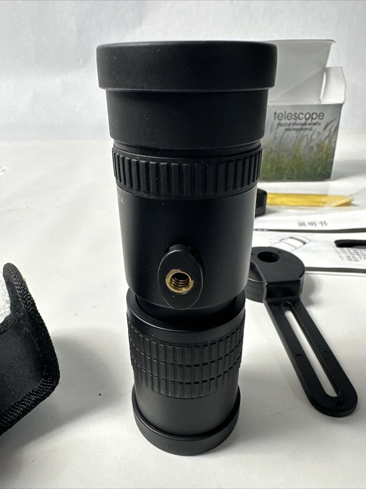 Telescope 10-100 X 30 mm w/ case & Phone Mount tripod New In Box. Bird Hunting - Image 4 of 4